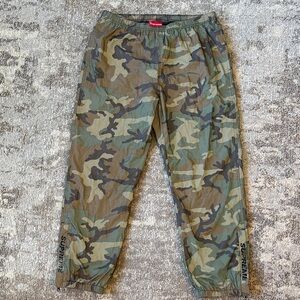 Supreme Green Camouflage Joggers